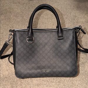 Black Leather Handbag